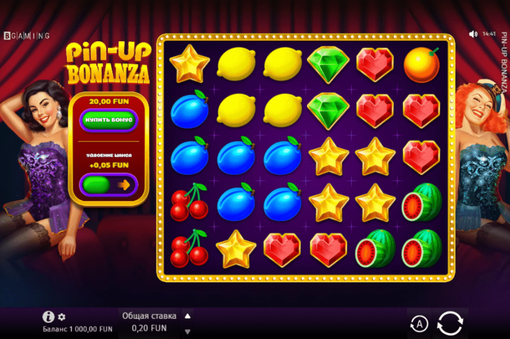 Pin-Up Bonanza: Играть Слот Бесплатно или на Деньги